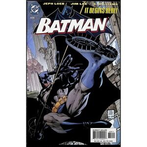 Batman #608 1st Print 2002 Jim Lee Jeph Loeb 1st Hush Tommy Elliot